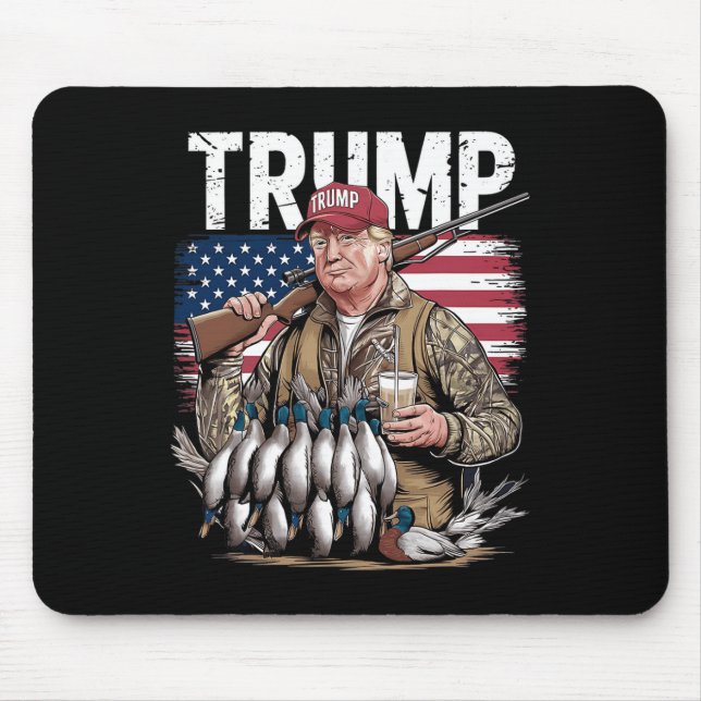 Retro Trump Hunting Hej Anka Hunting Season Us F Musmatta (Framsidan)