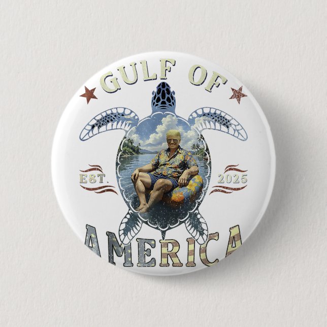 Retro Trump Merica 4:e juli Amer Knapp (Framsida)