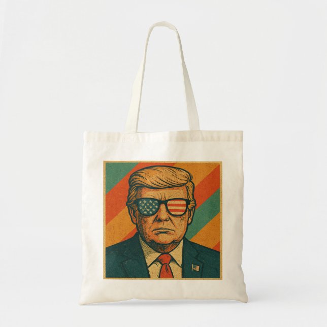 Retro Trump Tygkasse (Framsidan)