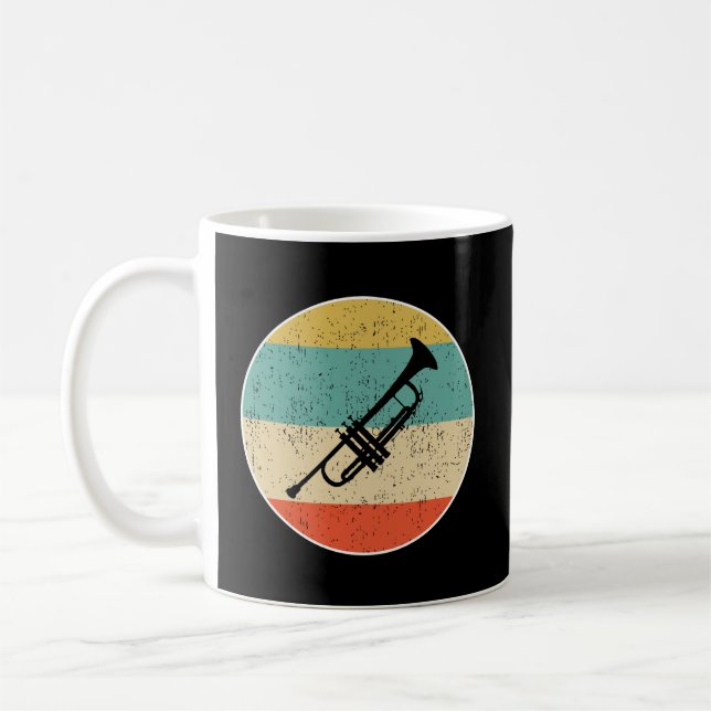 Retro Trumpet Kaffemugg (Vänster)