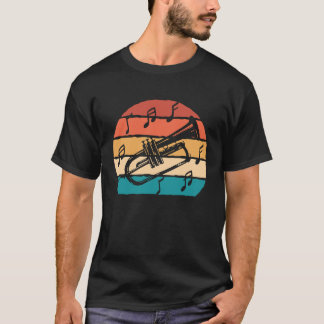 Retro Trumpet Mässing Instrument Rengöringssats Tu T Shirt