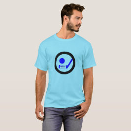 Retro Tshirt för Blueliner hockey Tee Shirt