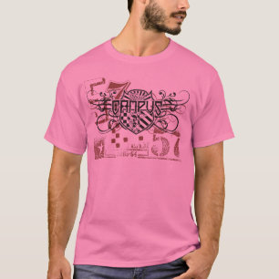 retro tshirt för vintagelookuniversitetsområde tee shirt