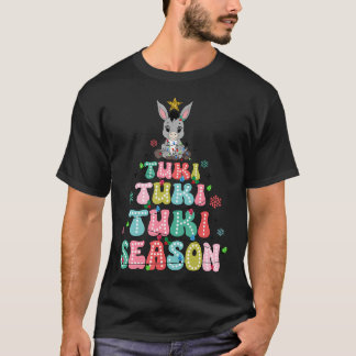 Retro Tuki Tuki Donkey Tis the Season Mexican T Shirt