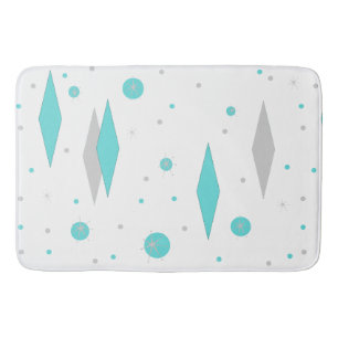 Retro Turcos Diamond & Starburst Bath Mat Badrumsmatta