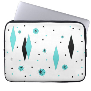 Retro Turcos Diamond & Starburst Laptop sleeve