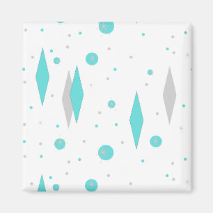 Retro Turcos Diamond & Starburst Magnet