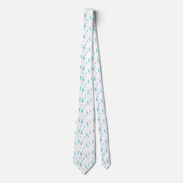 Retro Turcos Diamond & Starburst Necktie Slips (Framsida)
