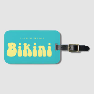 Retro Turcos Life är bättre vid bikini- vaccinatio Bagagebricka