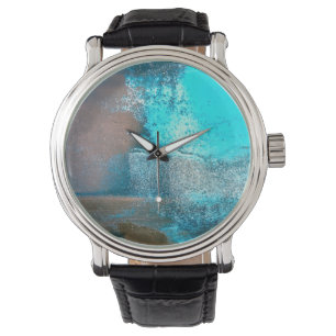 Retro Turcos Paint- och Rust-Abstrakt Armbandsur