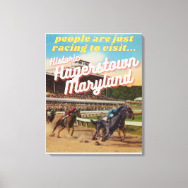 Retro-turism Poster Canvastryck