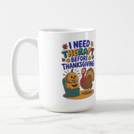 Retro Turkey Therapy Kaffemugg