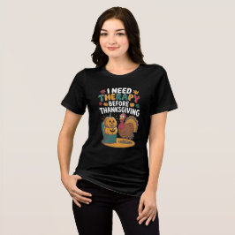 Retro Turkey Therapy T Shirt