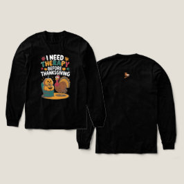 Retro Turkey Therapy T Shirt