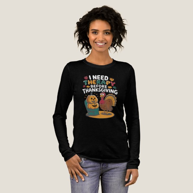 Retro Turkterapi  T Shirt (Hel framsida)