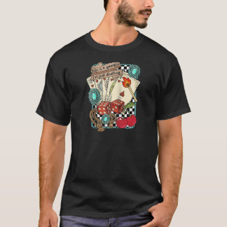 Retro Turquoise Western Wild West Cowboy Cowgirl R T Shirt
