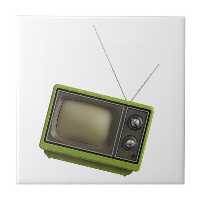 Retro TV Kakelplatta (Framsidan)