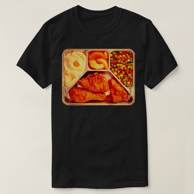 Retro TV-middag T Shirt (Design framsida)