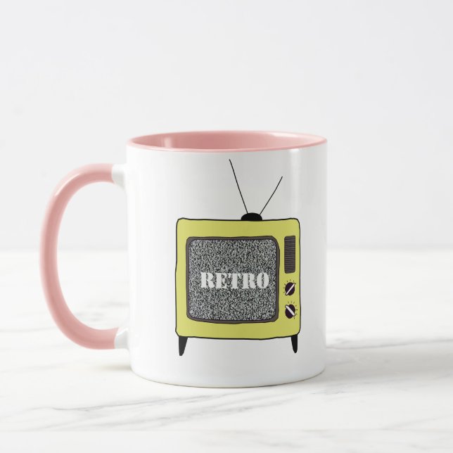 Retro TV Mugg (Vänster)