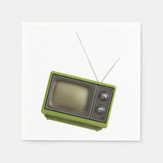 Retro TV Pappersservett