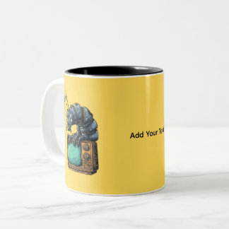 Retro TV Sci-Fi Bug Mugg