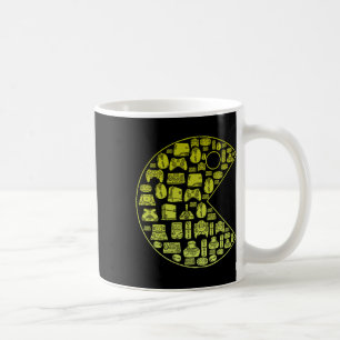 Retro TV-spelare 1980 Retro Millennial Ga Kaffemugg