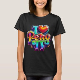 Retro TV T Shirt