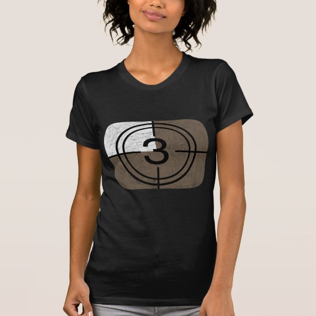 Retro TV Tee Shirt (Framsida)