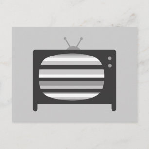 Retro TV Vykort