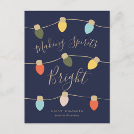 Retro Twinkles-Helgdag Card Helg Vykort