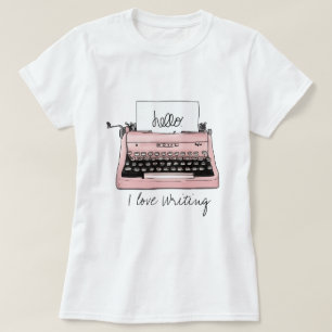 Retro Typewriter T Shirt