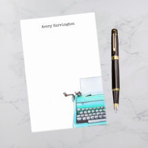 Retro Typewriter-Vintage 60s Cute-Personlig