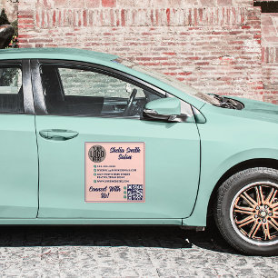 Retro typografi Cool färgschema Företag Klistermärken