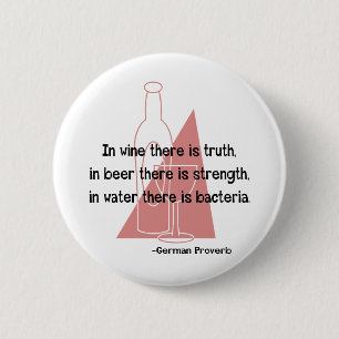 Retro tysk Proverb - Knapp