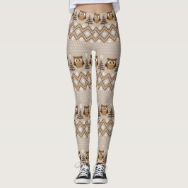Retro Uggla Knsigned Design Leggings