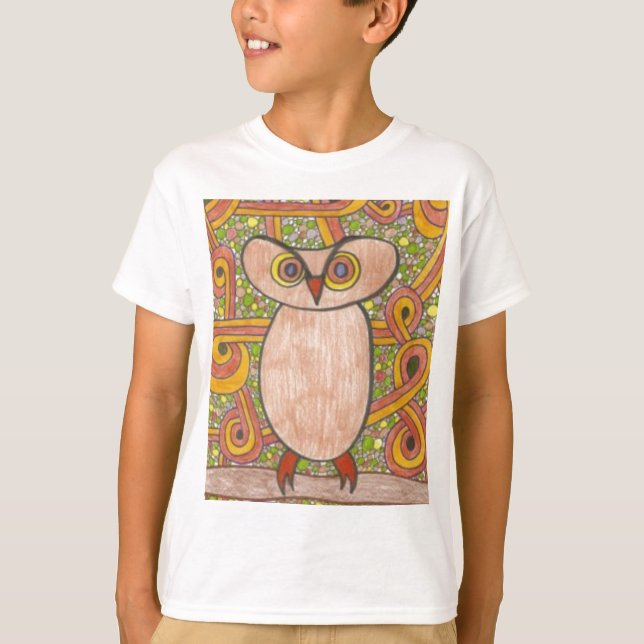 Retro Uggla Tee (Framsida)