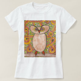 Retro uggla tee