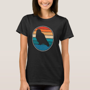 Retro Uggla Vintage Stil Cute Uggla T Shirt