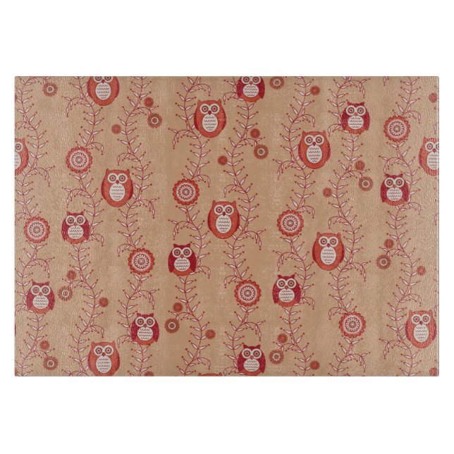 Retro ugglaskärbräda (Framsidan)