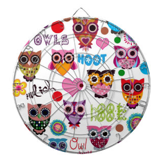 Retro ugglor piltavla