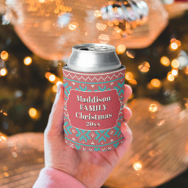 Retro Ugly Christmas Sweater Snowflakes