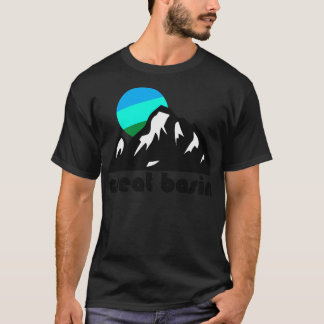 Retro Underbar Basin Tourist Souvenir nationalpark T Shirt