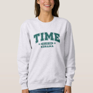 Retro Universitetsstil K-Drama Fan Art Design T Shirt
