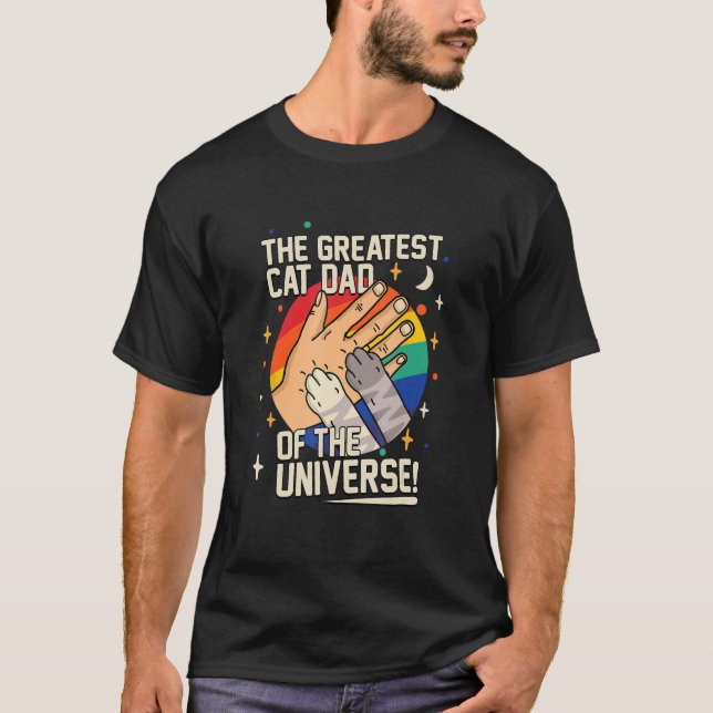 Retro universums Underbarare Pappa far T Shirt (Framsida)
