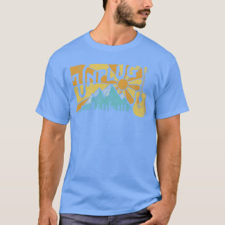 Retro Unplug Bluegrass Akustisk Musik Design rolig T Shirt