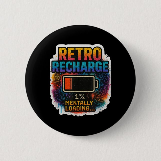 “Retro uppladdning – mentalt laddar…”  Knapp (Framsida)