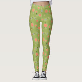 Retro - uppspelande liten molekyler - enhetlig per leggings
