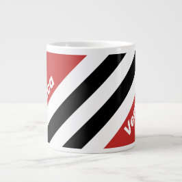 Retro Urbana Zebrastreck med Namn Jumbo Mugg