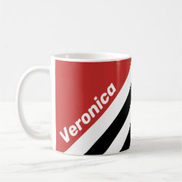 Retro Urbana Zebrastreck med Namn Kaffemugg