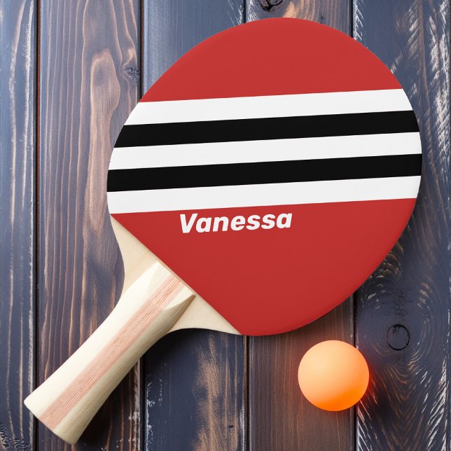 Retro Urbana Zebrastreck med Namn Pingisracket (Skapare uppladdad)